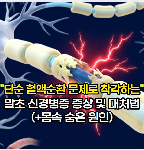 말초 신경병증 "단순 혈액순환 문제로 착각하기 전" 말초 신경병증 증상 및 치료 대처법 (+몸....