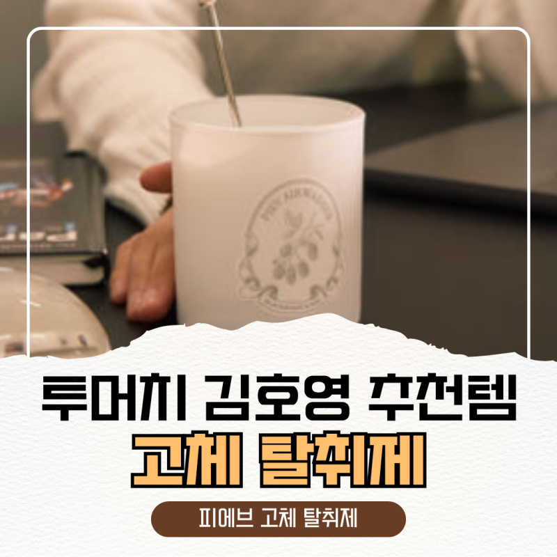 김호영 유튜브 추천템 피에브 고체 탈취제｜화장실·차량 냄새 관리 5개 세트