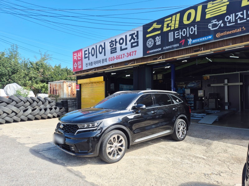 쏘렌토 MQ4 브레이크 오일 교환 패드 교체 작업 (경기광주 탄벌동추천 매장)