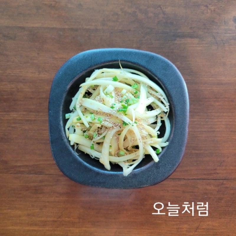 도라지나물 레시피 도라지나물 만드는 법 도라지나물볶음