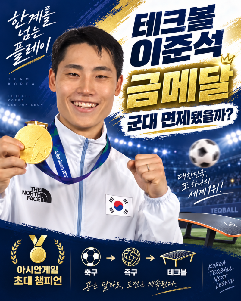 테크볼 이준석 군대 면제? 아시안게임 금메달 뒤 더 궁금해진 프로필