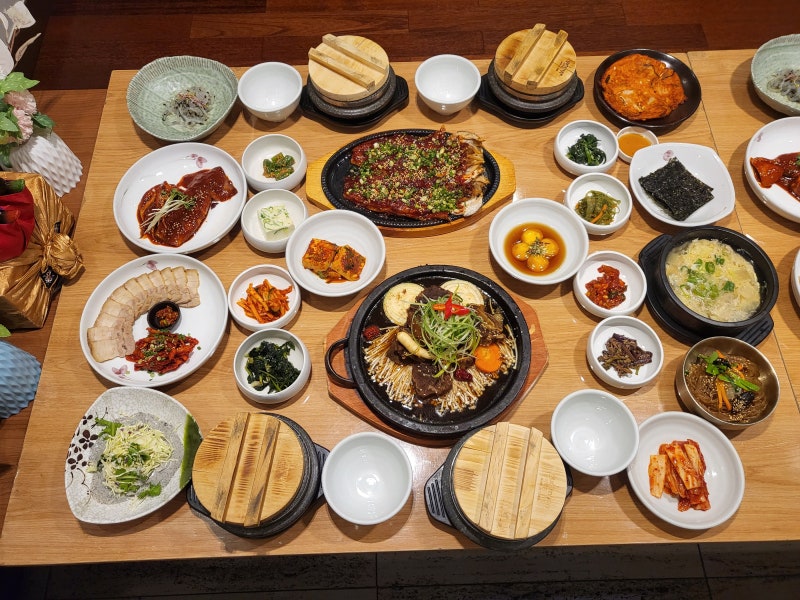 강일역 주변 맛집 강동구 상일동 한정식 강동반상