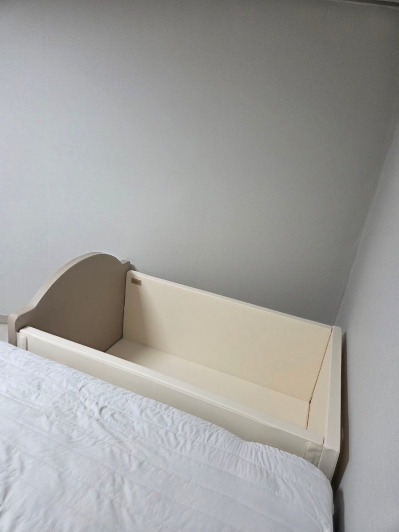 "꿈비 하이가드 범퍼침대 대형 사이즈" 실사용 후기 [신생아 아기침대 교체 시기]
