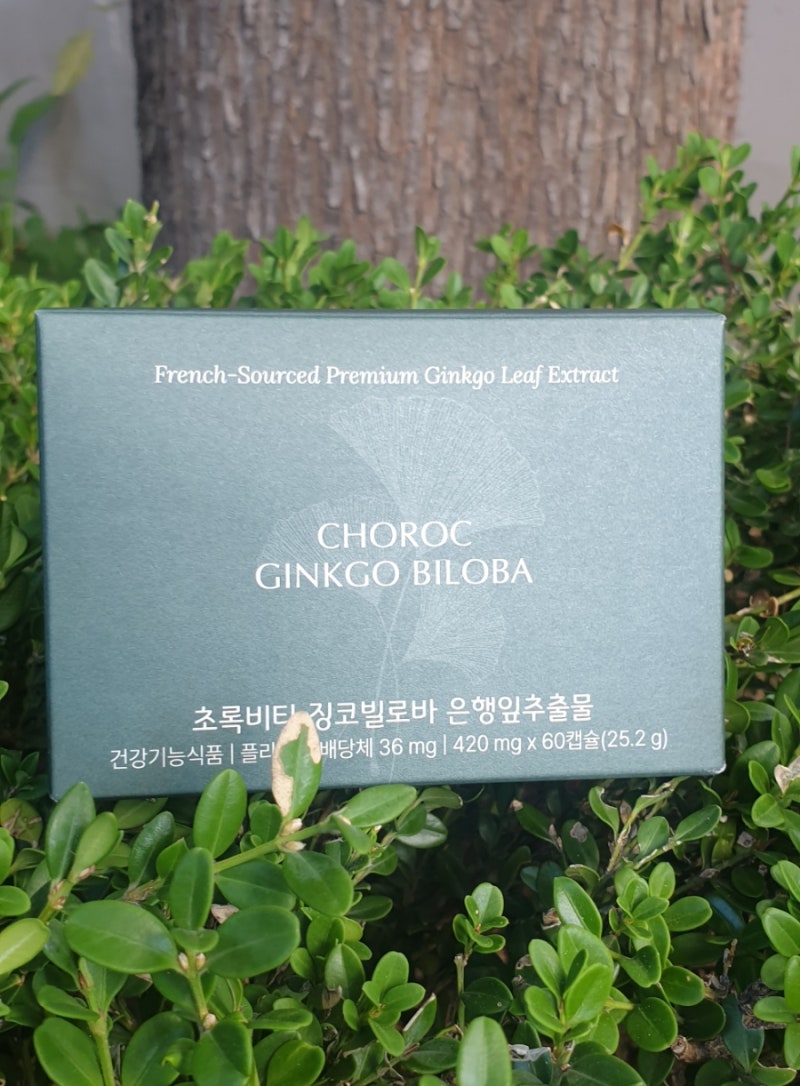 기억력개선,혈행개선 영양제 [초록비타 징코빌로바]은행잎 추출물 리뷰해볼게요