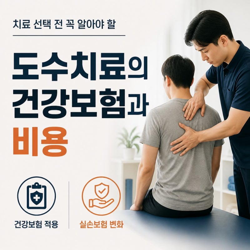 도수치료와 추나요법 실손 보장, 무엇이 더 유리한가