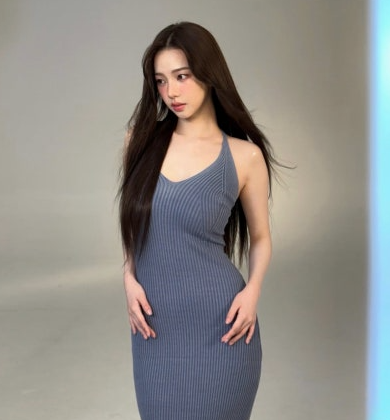 아무나 소화 못해! 연예인들이 사랑한 '동탄미시룩' 슬림 롱 원피스 스타일링