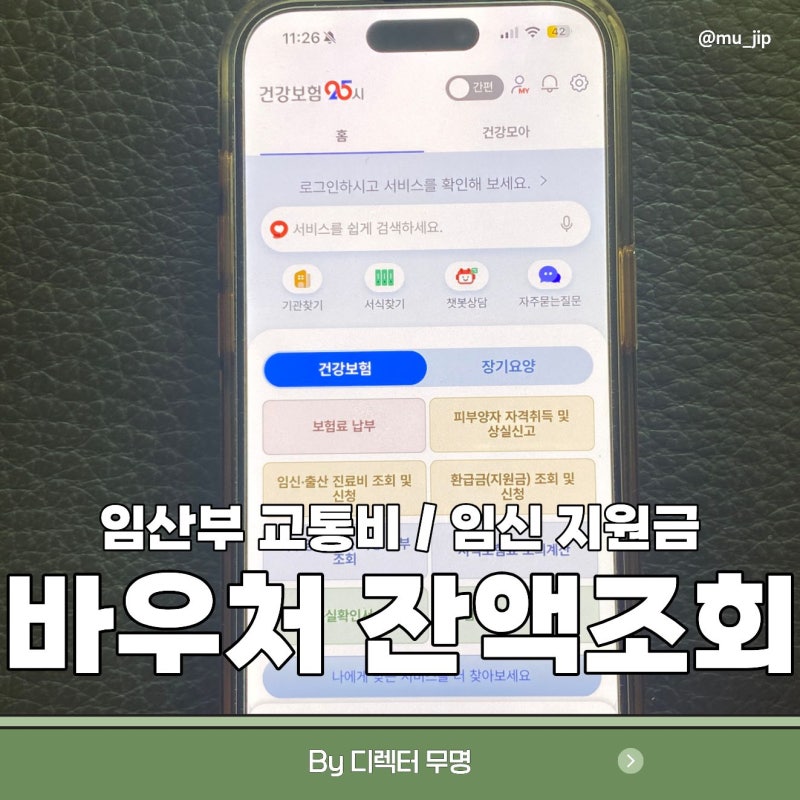 임신 바우처 잔액 조회 임산부 교통비 지원 잔액 확인하기(신청 및 유효기간)