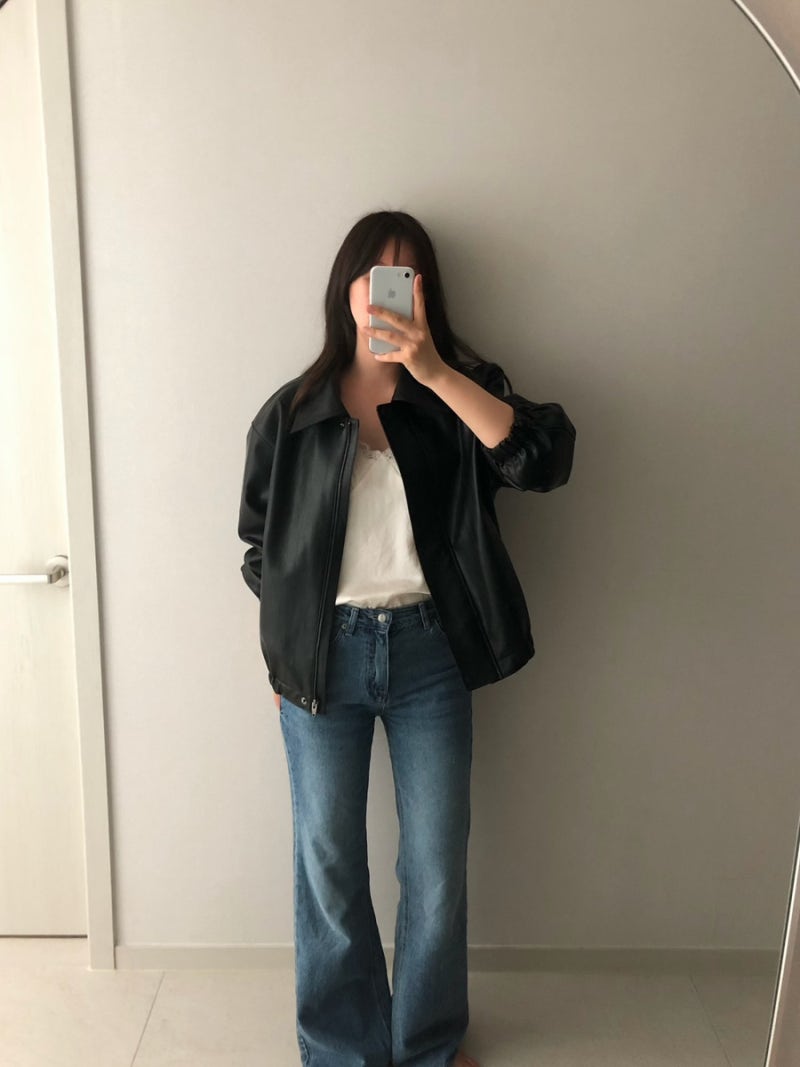 Review, 라플리에 헤일리레더자켓 후기 Hailley leather jk ( 이벤트 마감입니다!!)