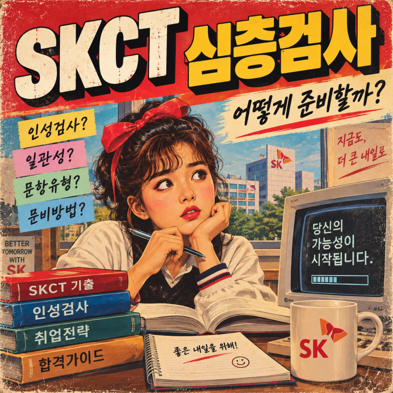 SKCT 심층검사 어떤 시험일까? 인성검사 차이부터 일관성·준비방법 총정리