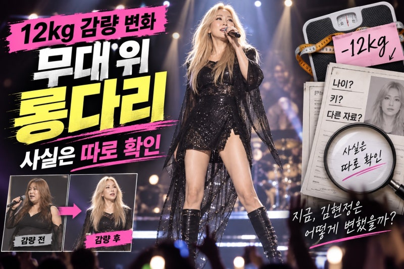 김현정 51세 근황, 가늘어진 롱다리 변화와 확인할 사실