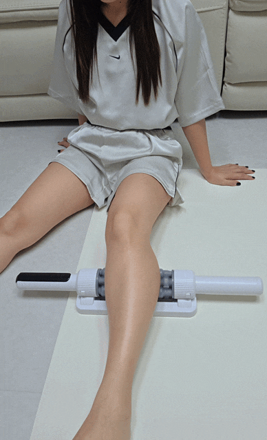 운동 후 후들거리는 팔·다리, 멜킨 마사지기-휴대용안마기 천국의 돌돌이로 바로 풀어본 후....