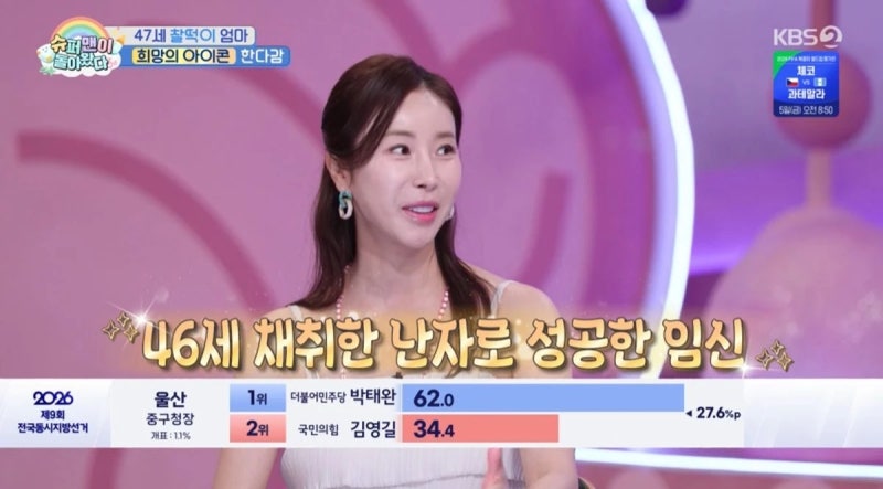 한다감님 47세 첫 출산, 건강한 아들 품에 안았다…‘슈돌’ 출산 과정 공개