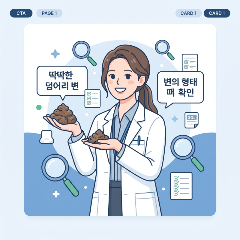 변비직빵, 횟수보다 꼼꼼히 따져봐야 할 변 모양과 위험 신호