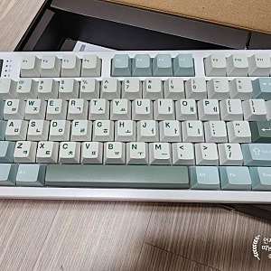 키보드 추천 [프리플로우 archon AK68 DualDial 유무선 기계식 키보드 저소음 블루축] 내돈내산 후....