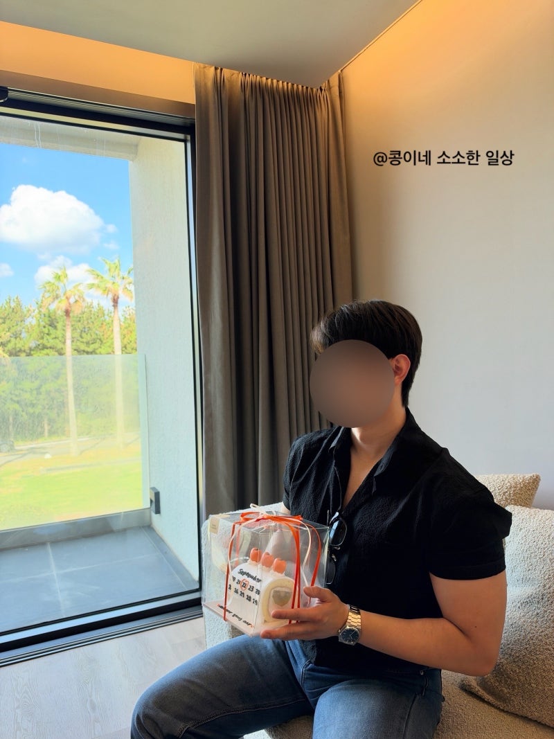 [제주/맛집] 제주공항 근처 생일 주문제작 레터링 롤케이크 코코케이커리 내돈내산 구매후기