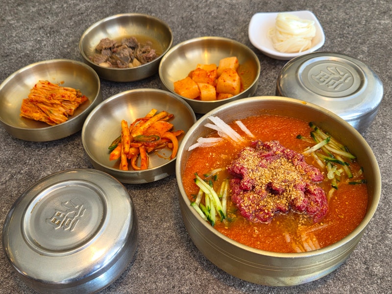 [경주 맛집] 보문단지 유트루픽 맛집! 경주 가족 외식 추천, 한우물회 함양집 ❗️