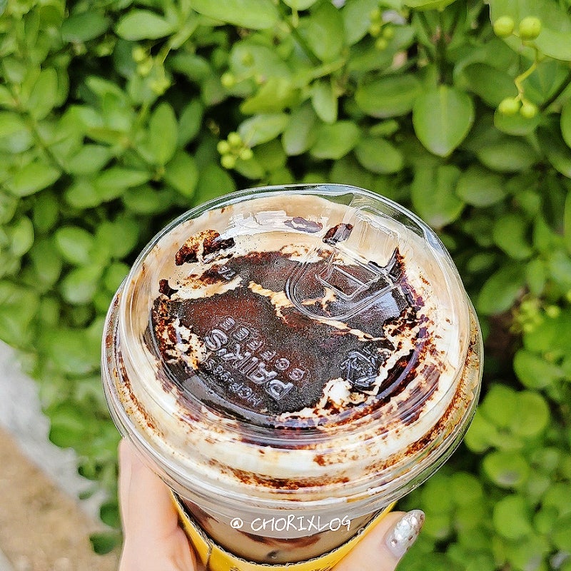 빽다방 신메뉴 블랙벨벳 라떼 칼로리 스벅 블글라 비교해서 먹어본 후기