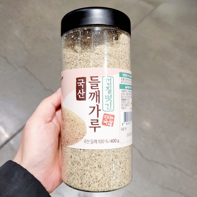 청화농산 국산 들깨가루 400g 들깨 칼국수 수제비 무침 코스트코 매장, 1개, 상세 설명 참조