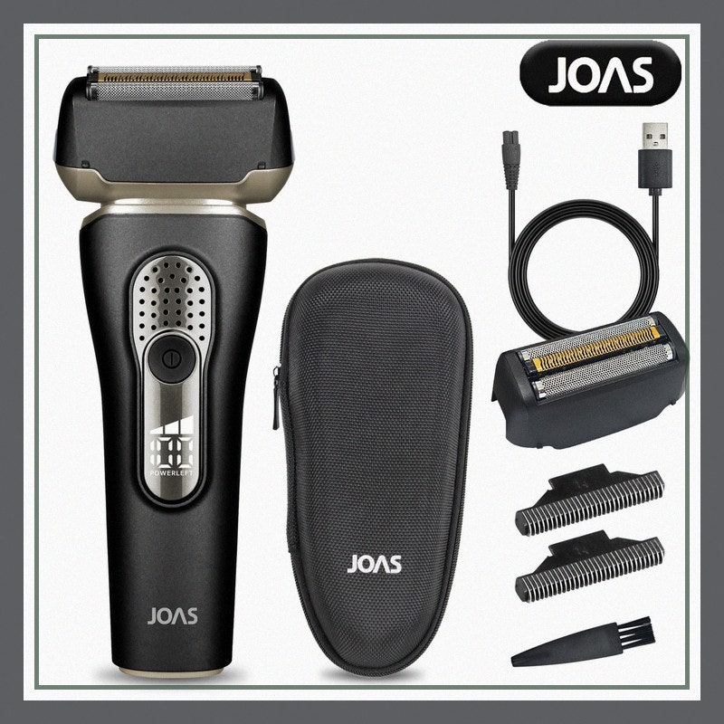 조아스 프리미엄 전기면도기 티타늄코팅 3중날 JS-7100 생활방수 청소년면도기 선택 시 확인해....