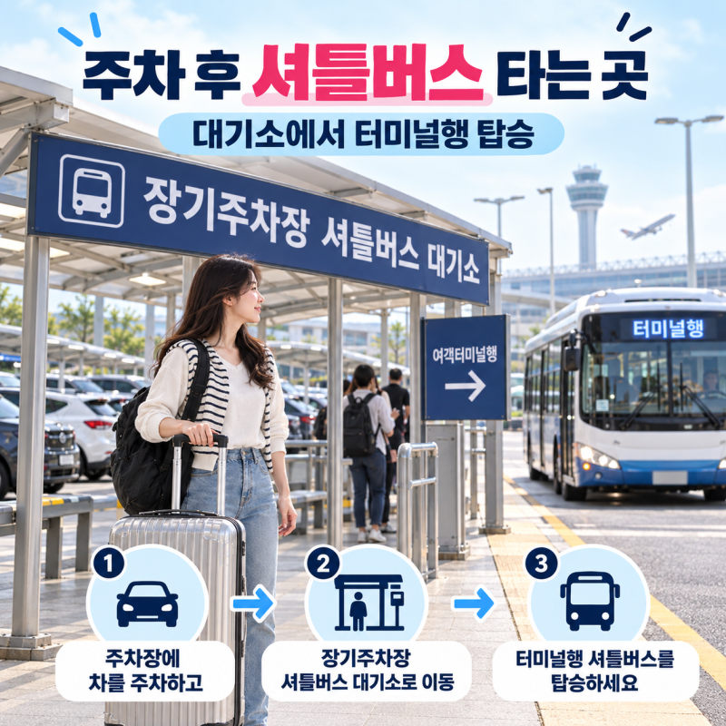 인천공항 장기주차장 처음 이용한다면? 요금·예약·셔틀 확인 순서