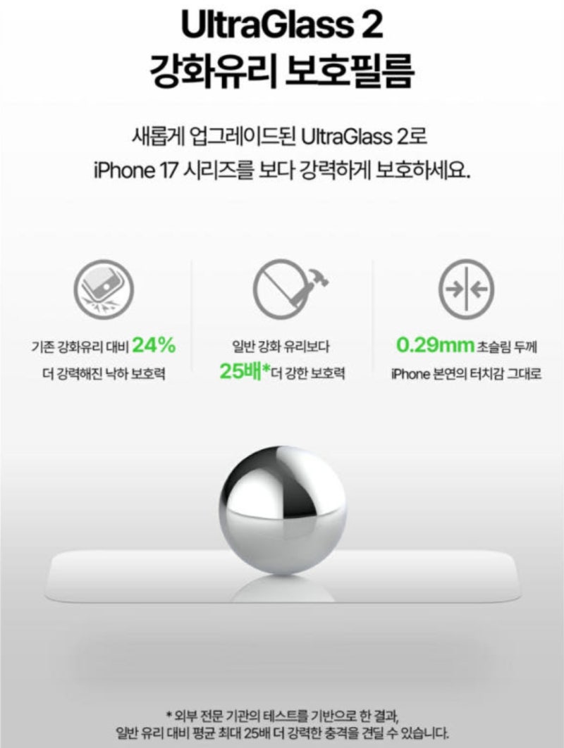 강화유리 고민? 벨킨 울트라글래스2 단점 3가지 (아이폰17 프로맥스, A/S 조건)
