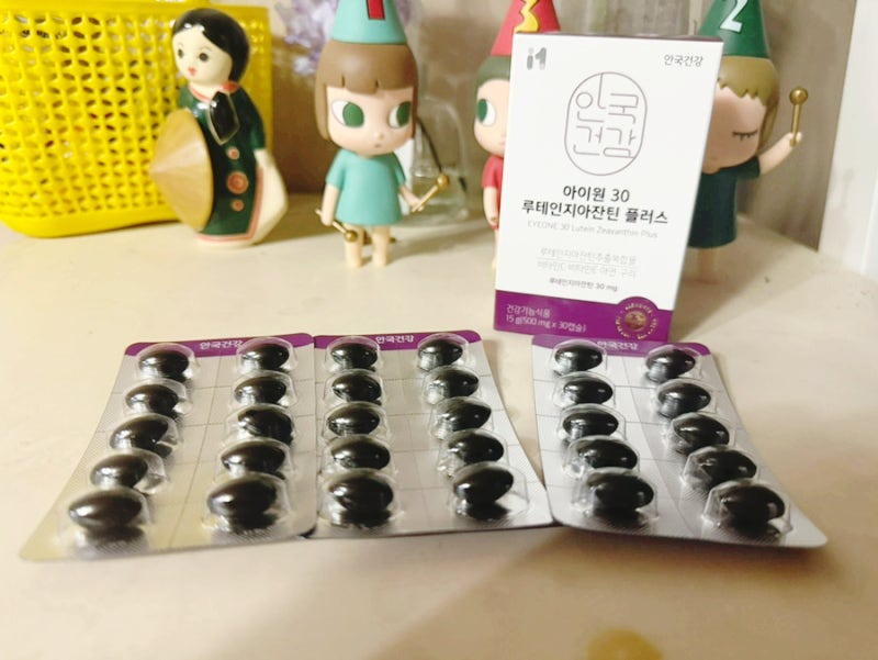 아이원 30 루테인지아잔틴 플러스｜하루 한 캡슐 눈건강 루틴 직접 챙겨본 후기