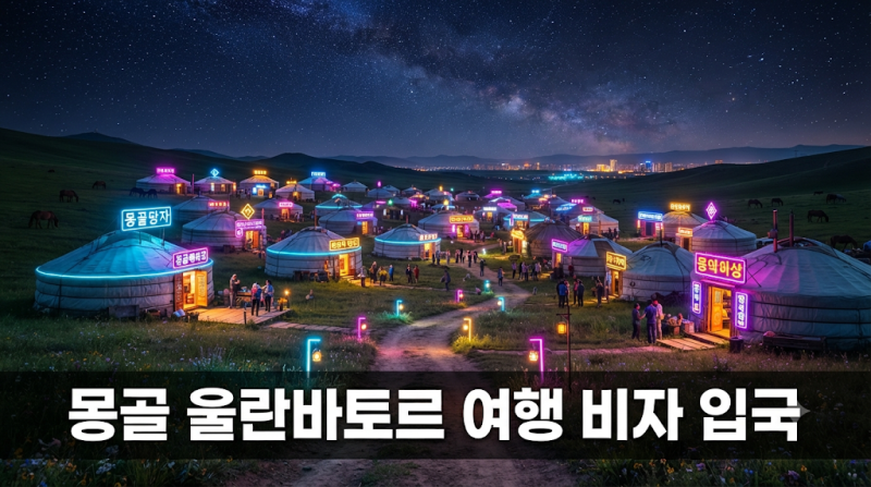 몽골 울란바토르 여행 2026 기준 달라진 입국 절차