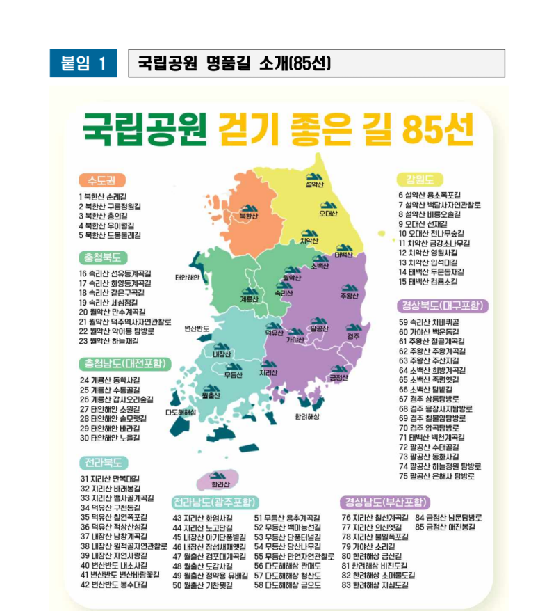 설악산 단풍 절정 10월 20일…전국에서 가장 먼저 물든다(단풍명소 80곳)