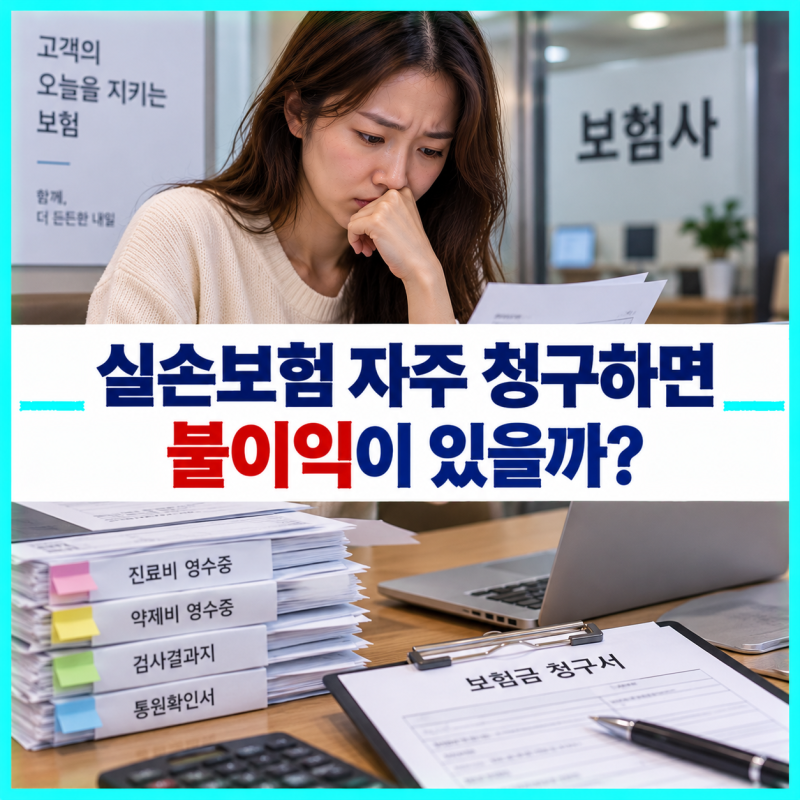 실손보험을 여러 번 청구하면 심사 불이익이 생길까? 세대별 보험료와 추가서류 기준