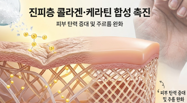 식물성 MSM 식이유황 효능 관절 통증 및 피부 효과 복용법