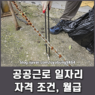 공공근로 일자리 자격 조건과 예상 월급, 실수령액 팩트체크