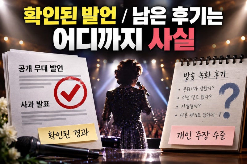 심수봉 막말 논란, 히든싱어8 후기 어디까지 확인됐나