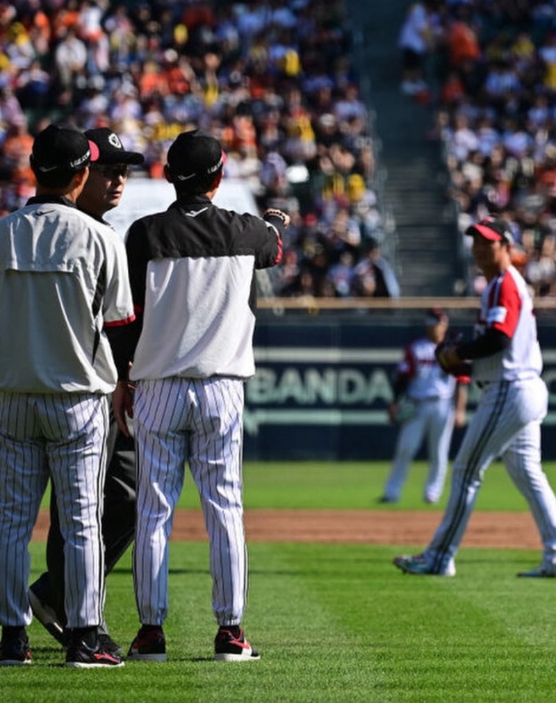 5회 세이프 판정 뒤 “아웃이 맞다” KBO, 한화-LG 전 3피트 판정 오심 인정, “왜 이제?”