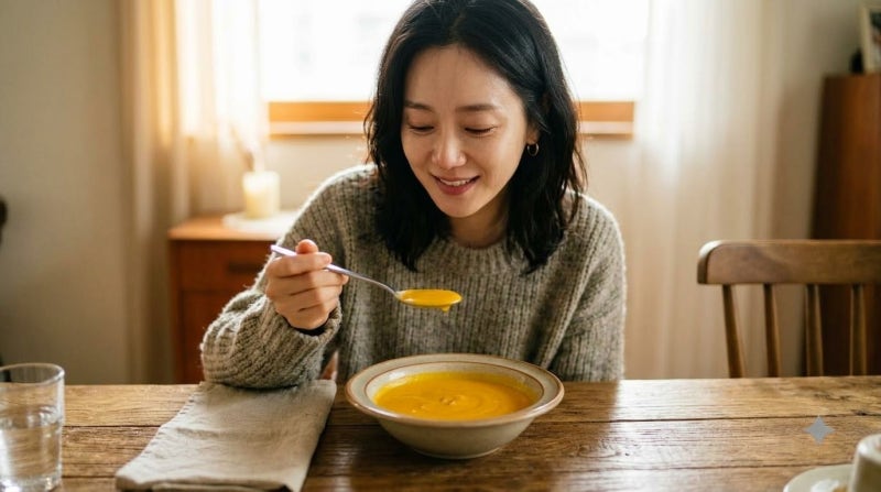 얼굴 붓기 쏙 빼는 단호박 효능, 껍질째 먹어야 하는 이유
