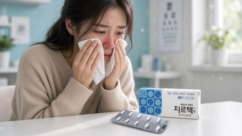 지르텍정, 취침 전에 먹어야 하는 이유