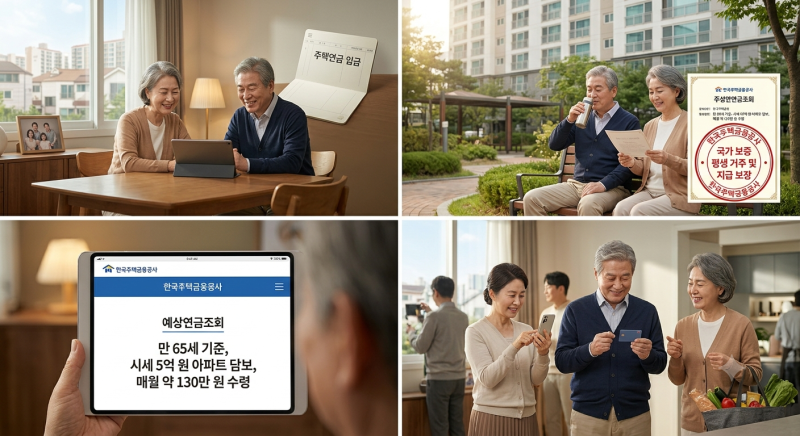 주택연금 가입조건 3가지 변경점과 집 한 채로 노후 생활비 해결하는 법