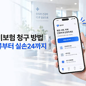실비보험 청구 방법과 필요한 서류 총정리｜통원·입원·약국·실손24까지