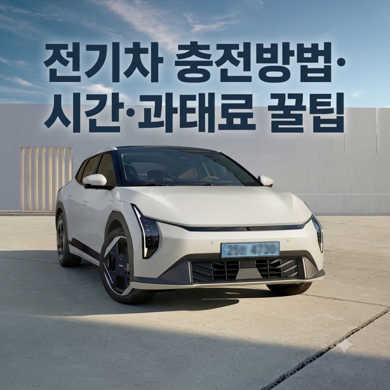 고속도로 휴게소 충전기 없다고요? 전기차 충전방법·시간·과태료 꿀팁 총정리