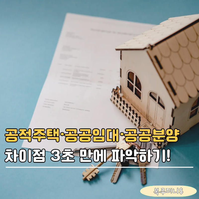 내 집 마련 첫 단추! 공적주택 뜻과 공공임대·분양 차이점 완벽 해부
