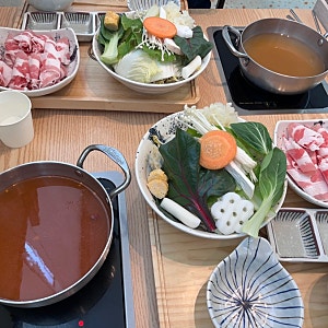 산본 혼밥 맛집｜롯데피트인 1인 샤브샤브 청담동샤브