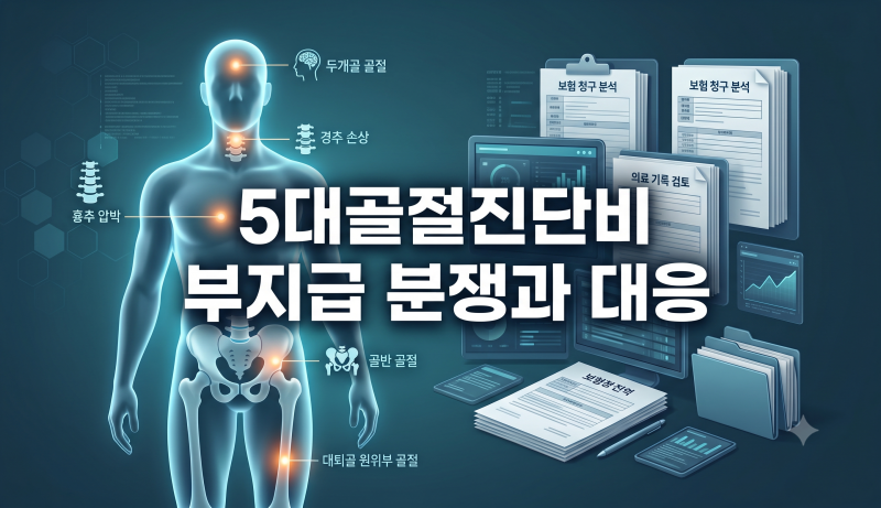 [손해사정 실무] 5대골절 진단비 분쟁 5대 유형과 판결 법리, S코드·M코드 감별 및 기왕증 감....