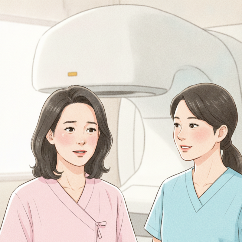 유방암 방사선치료 과정과 피부 관리 방법