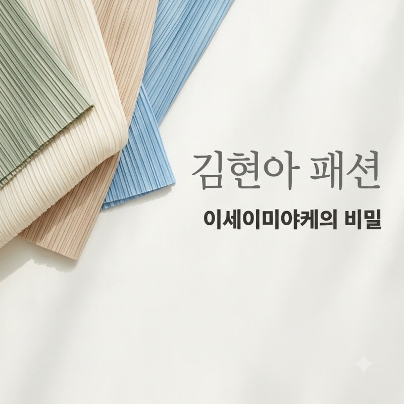 "이 옷만 입는 이유?" 김현아 패션으로 뜬 이세이미야케.. 알고 보니 가격이?