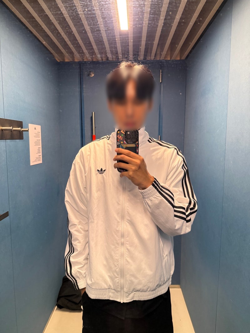 아디다스 바람막이 끝판왕, 파이어버드 우븐 트랙탑 피팅 후기