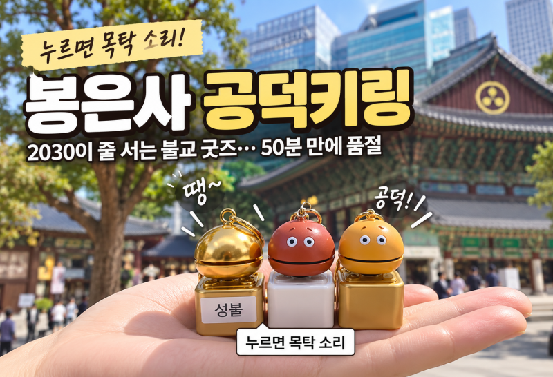 봉은사 공덕키링 뭐길래 50분 만에 품절? 가격부터 12지신 종류까지