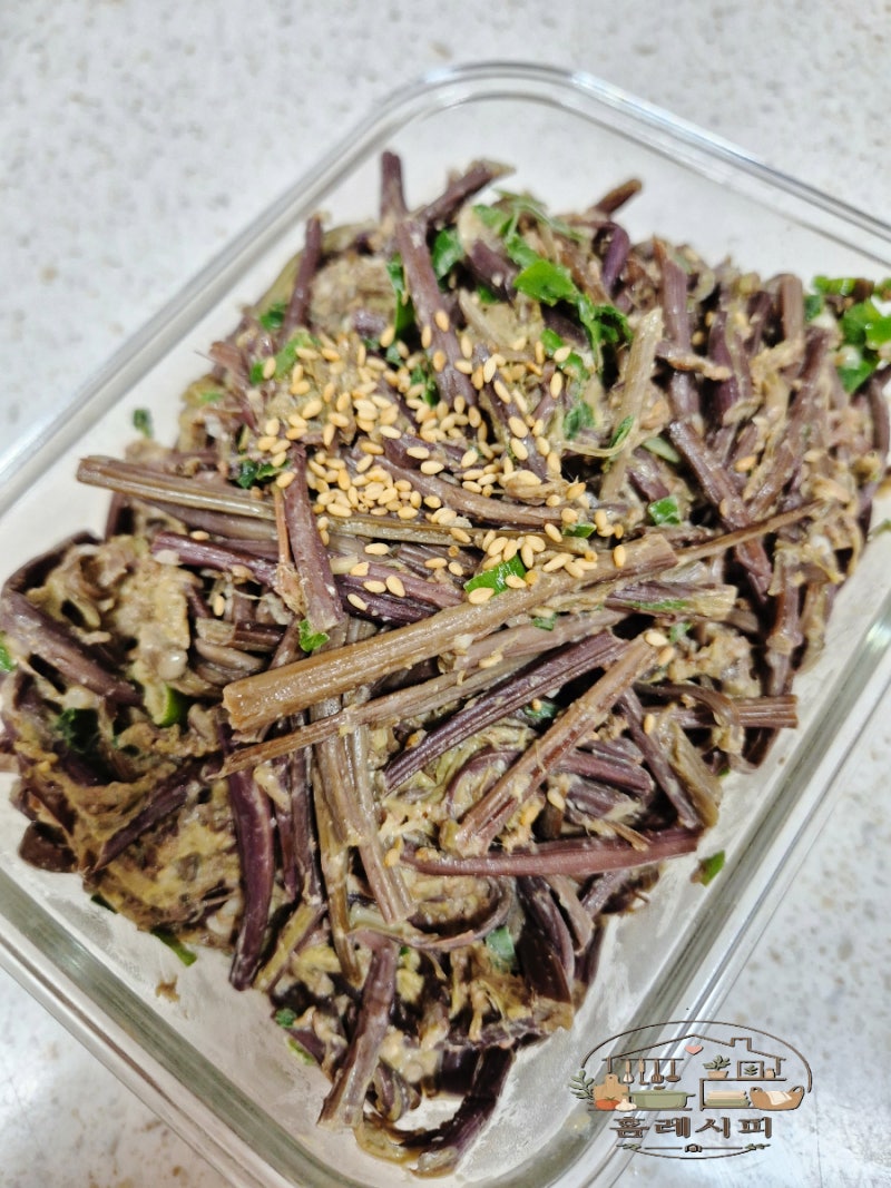명절마다 손님이 레시피 물어보는 인생 고사리나물볶음