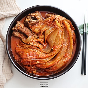 돼지고기 등갈비 김치찜 레시피, 순삭!