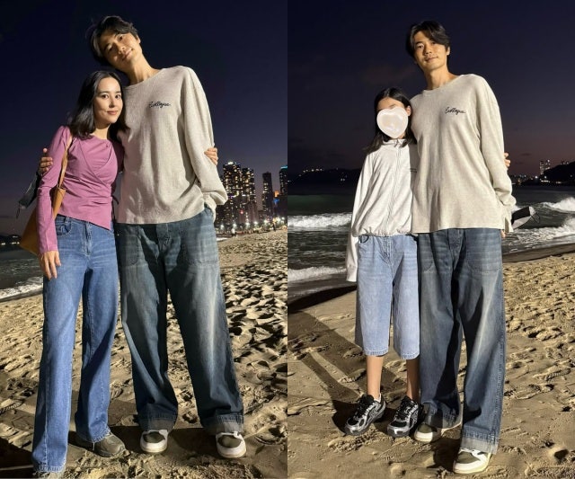 한혜진 기성용 딸 폭풍성장, 189cm 아빠 어깨까지 "얼마나 큰 거야?" 모두 놀랐다