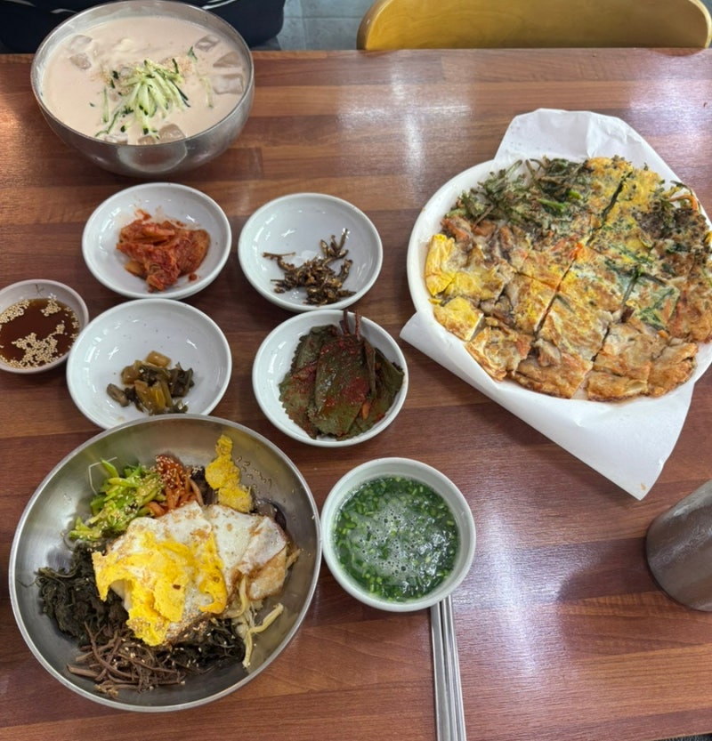 하동 화개장터 옛날국밥 산채비빔밥 재첩국 콩국수 맛집 후기