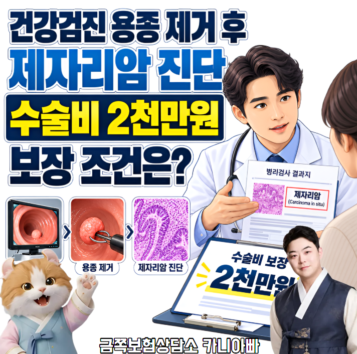 경계성종양 제자리암 유사암 진단비만 보면 안 되는 이유, 수술비 보장까지 확인하세요